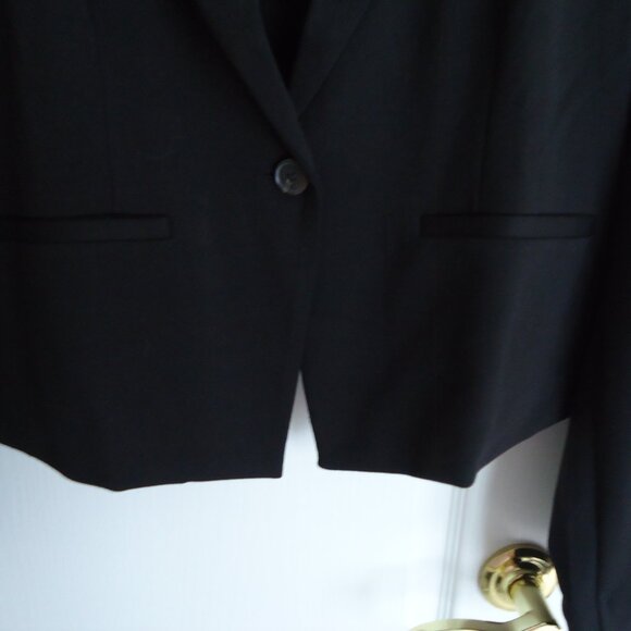 NWT Lauren Conrad Blazer Jacket L Black - Picture 2 of 11